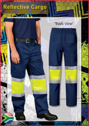 Reflective cargo pants